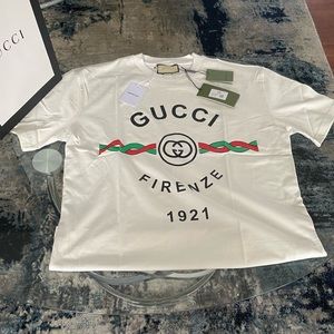 Mens authentic Oversized Gucci tee
